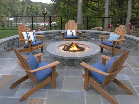 fire pit benches