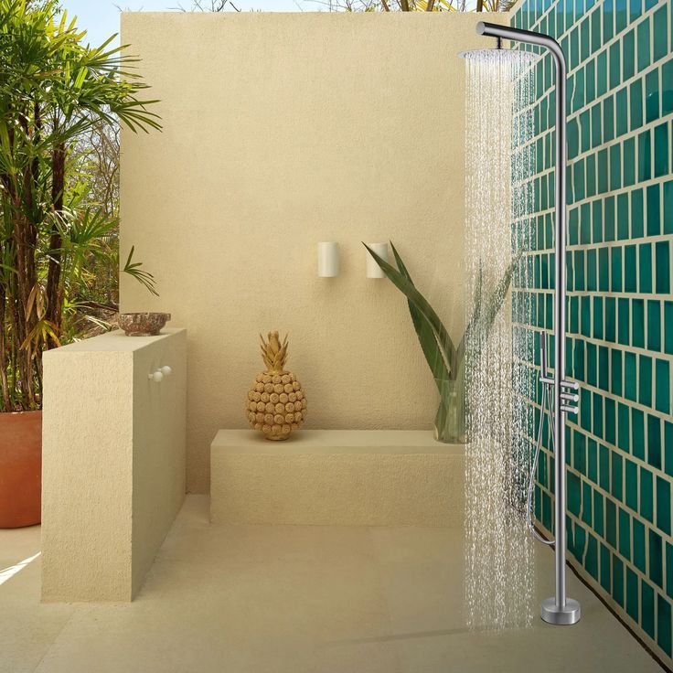 sun drenched bathroom