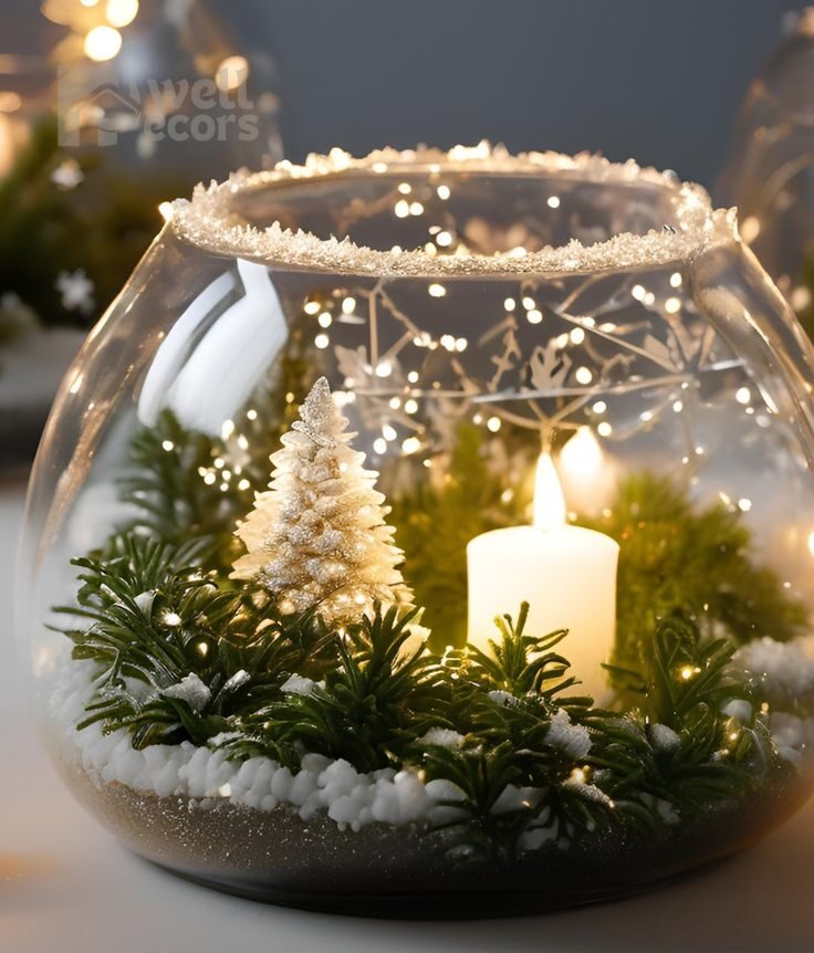 Indoor christmas light decor ideas