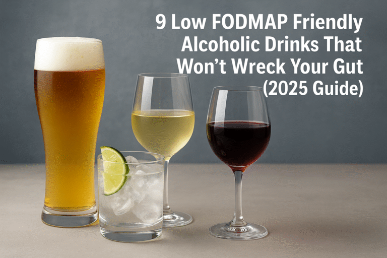 Low FODMAP Friendly Alcoholic Drinks