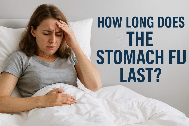 how long does the stomach flu last