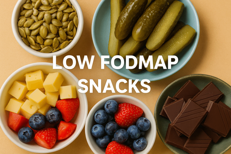 Low FODMAP snacks