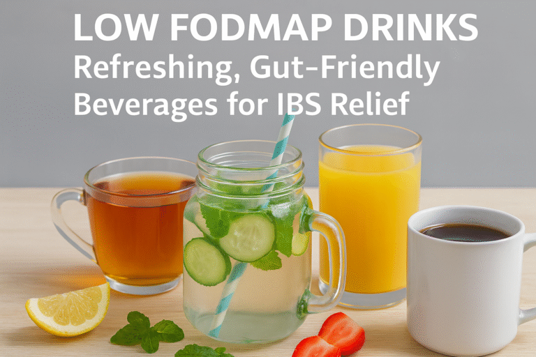 low FODMAP drinks