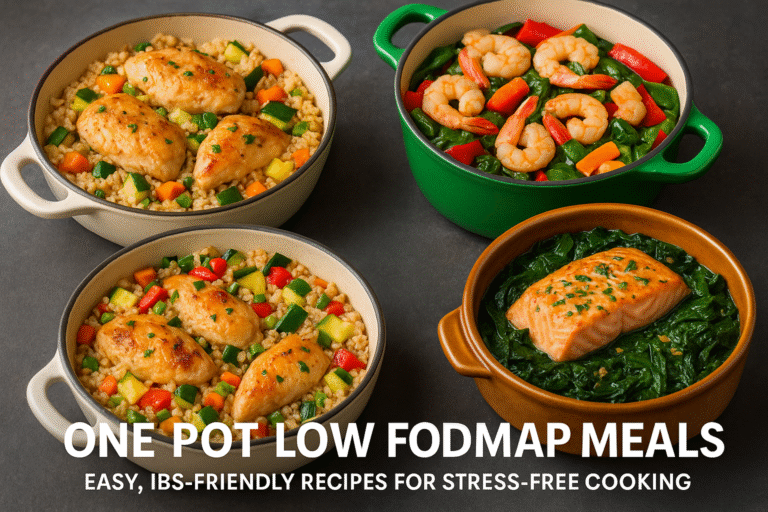 one pot low FODMAP meals